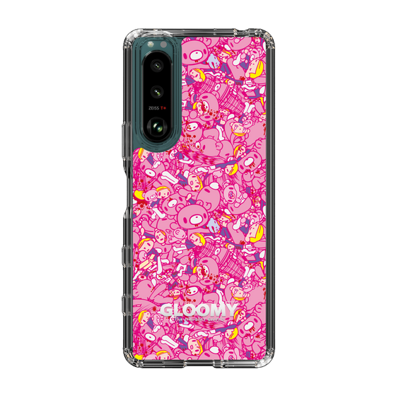 Slim Protection Case［ Gloomy - Pattern - Pink ］