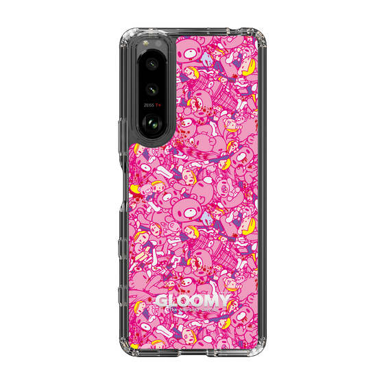 Slim Protection Case［ Gloomy - Pattern - Pink ］