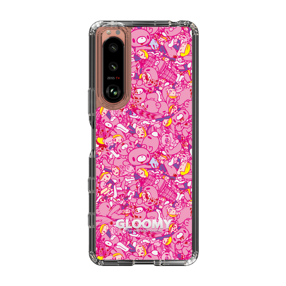 Slim Protection Case［ Gloomy - Pattern - Pink ］