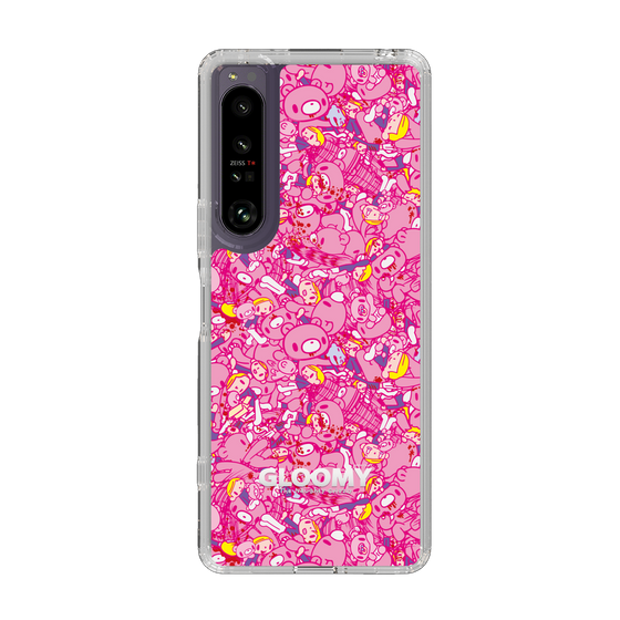 Slim Protection Case［ Gloomy - Pattern - Pink ］