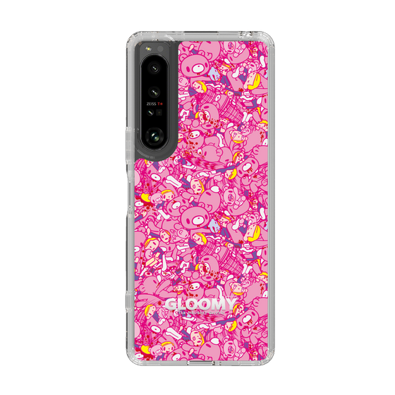 Slim Protection Case［ Gloomy - Pattern - Pink ］