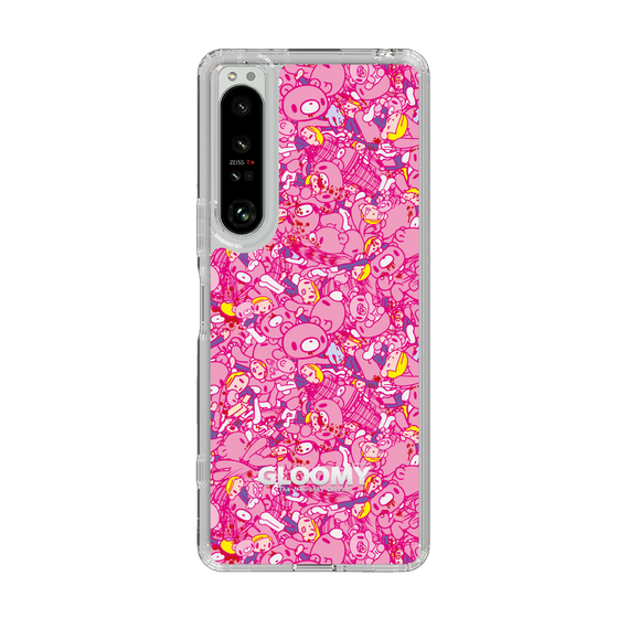Slim Protection Case［ Gloomy - Pattern - Pink ］