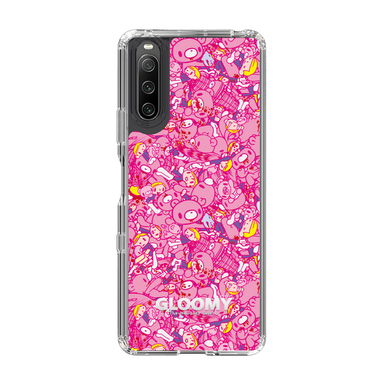 Slim Protection Case［ Gloomy - Pattern - Pink ］