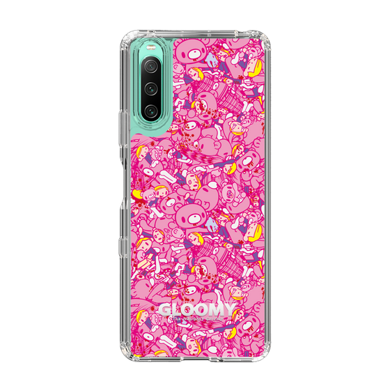 Slim Protection Case［ Gloomy - Pattern - Pink ］