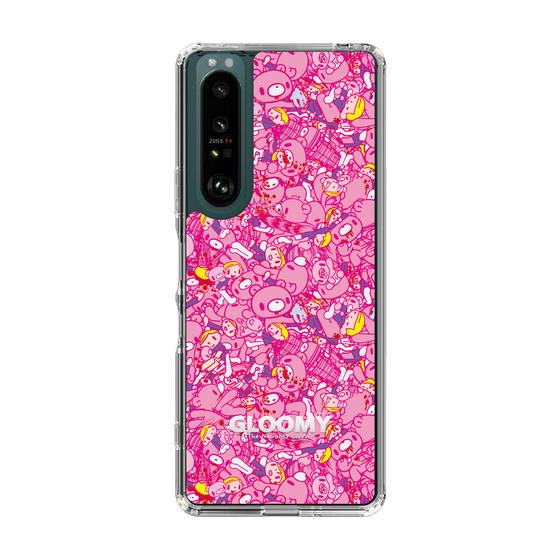 Slim Protection Case［ Gloomy - Pattern - Pink ］