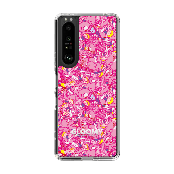 Slim Protection Case［ Gloomy - Pattern - Pink ］