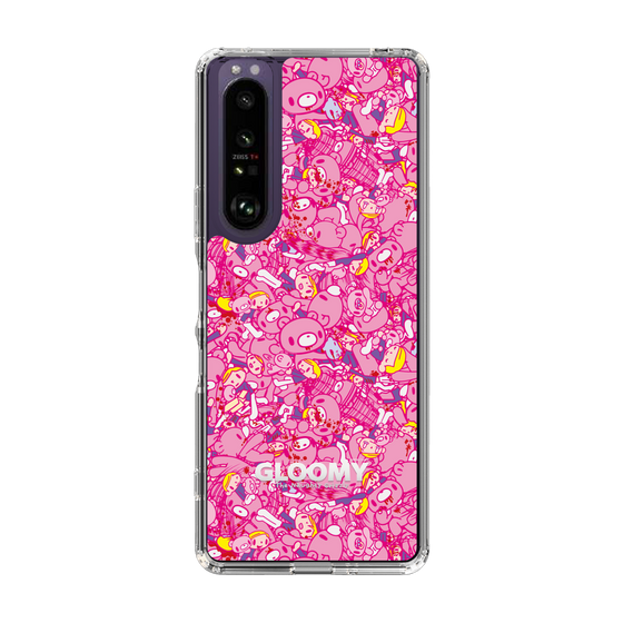 Slim Protection Case［ Gloomy - Pattern - Pink ］
