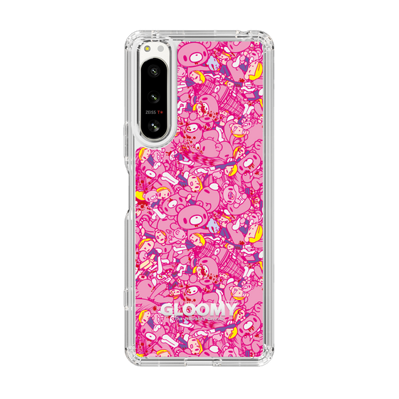 Slim Protection Case［ Gloomy - Pattern - Pink ］