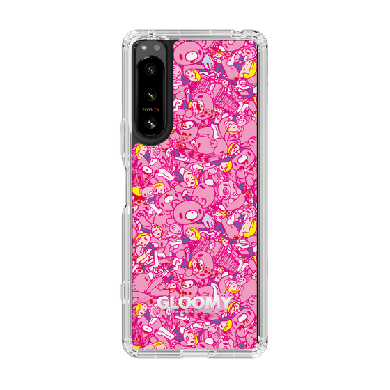 Slim Protection Case［ Gloomy - Pattern - Pink ］