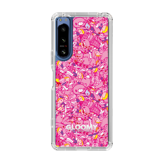 Slim Protection Case［ Gloomy - Pattern - Pink ］