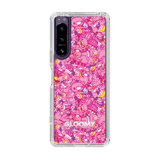 Slim Protection Case［ Gloomy - Pattern - Pink ］