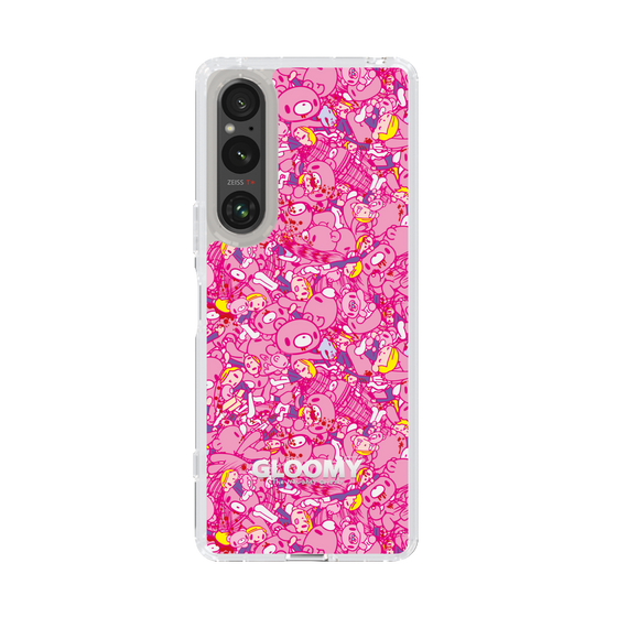 Slim Protection Case［ Gloomy - Pattern - Pink ］