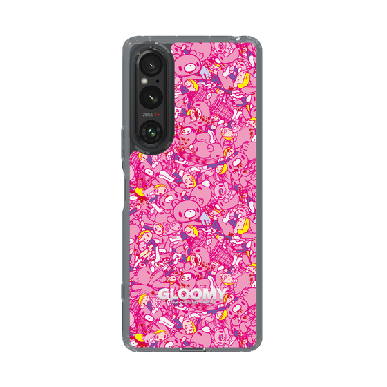 Slim Protection Case［ Gloomy - Pattern - Pink ］