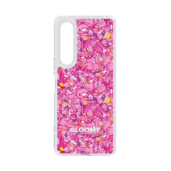 Slim Protection Case［ Gloomy - Pattern - Pink ］