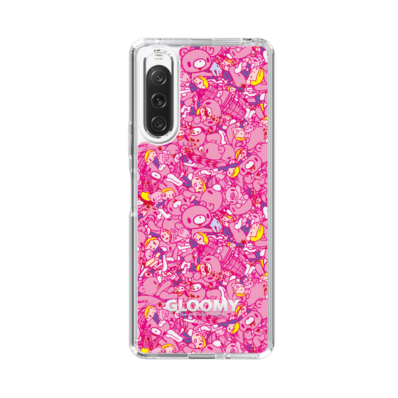 Slim Protection Case［ Gloomy - Pattern - Pink ］