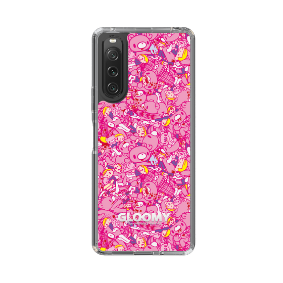Slim Protection Case［ Gloomy - Pattern - Pink ］