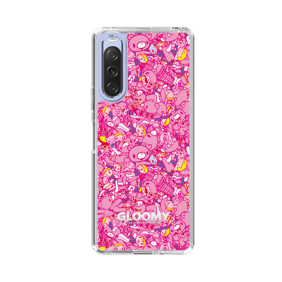 Slim Protection Case［ Gloomy - Pattern - Pink ］