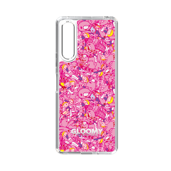 Slim Protection Case［ Gloomy - Pattern - Pink ］