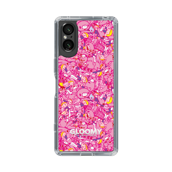 Slim Protection Case［ Gloomy - Pattern - Pink ］