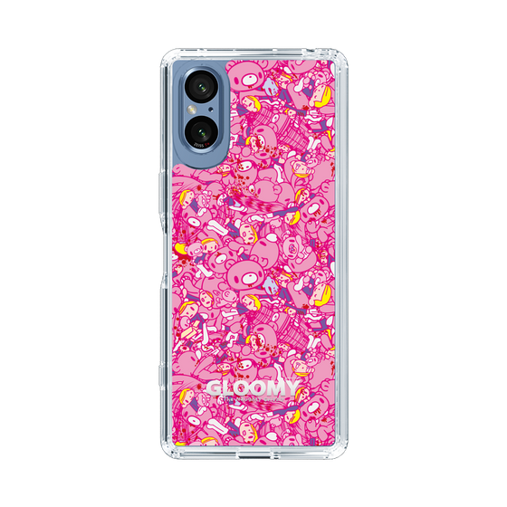Slim Protection Case［ Gloomy - Pattern - Pink ］