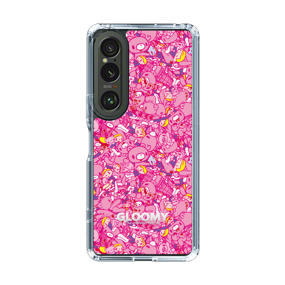 Slim Protection Case［ Gloomy - Pattern - Pink ］