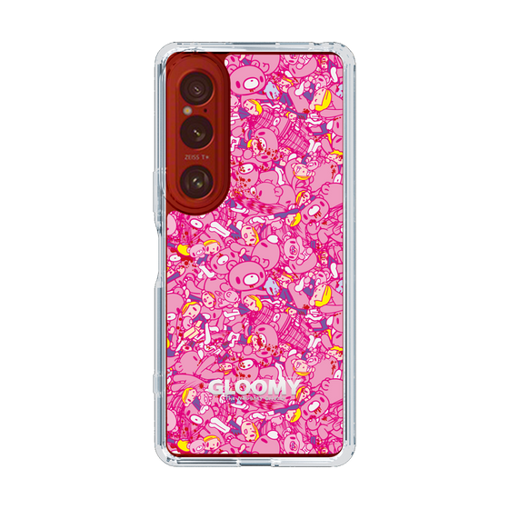 Slim Protection Case［ Gloomy - Pattern - Pink ］