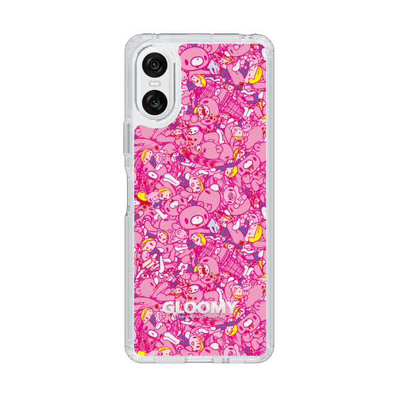 Slim Protection Case［ Gloomy - Pattern - Pink ］