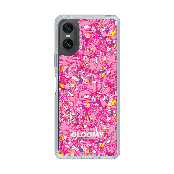 Slim Protection Case［ Gloomy - Pattern - Pink ］
