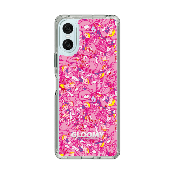 Slim Protection Case［ Gloomy - Pattern - Pink ］