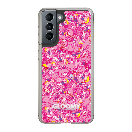 Slim Protection Case［ Gloomy - Pattern - Pink ］