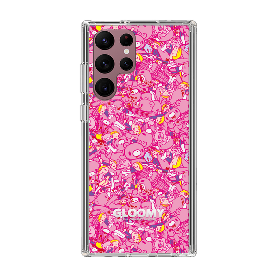 Slim Protection Case［ Gloomy - Pattern - Pink ］