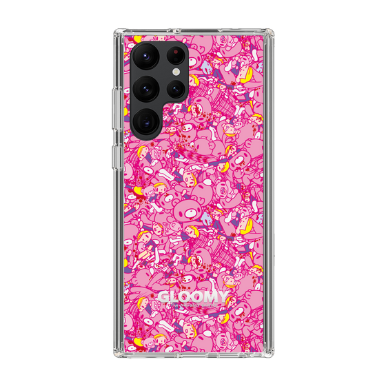 Slim Protection Case［ Gloomy - Pattern - Pink ］