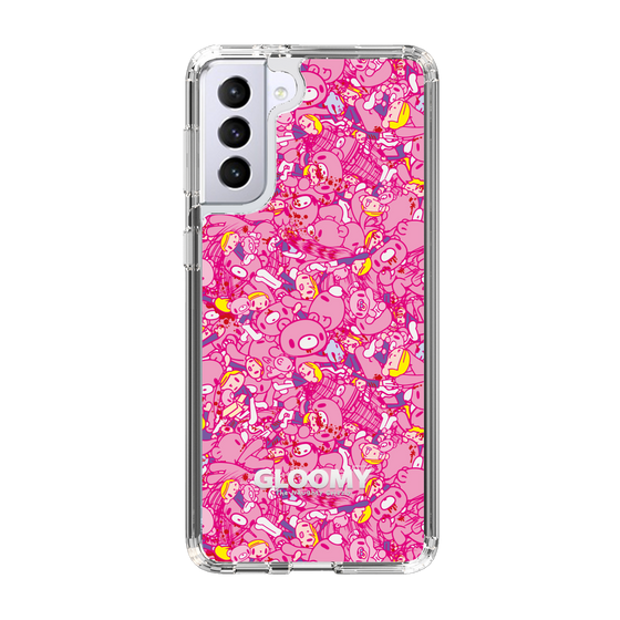 Slim Protection Case［ Gloomy - Pattern - Pink ］