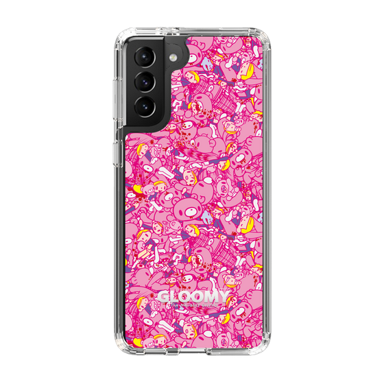 Slim Protection Case［ Gloomy - Pattern - Pink ］