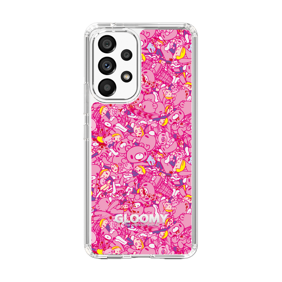 Slim Protection Case［ Gloomy - Pattern - Pink ］