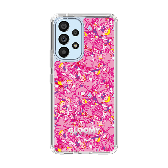 Slim Protection Case［ Gloomy - Pattern - Pink ］