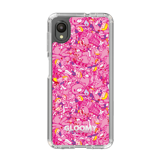 Slim Protection Case［ Gloomy - Pattern - Pink ］