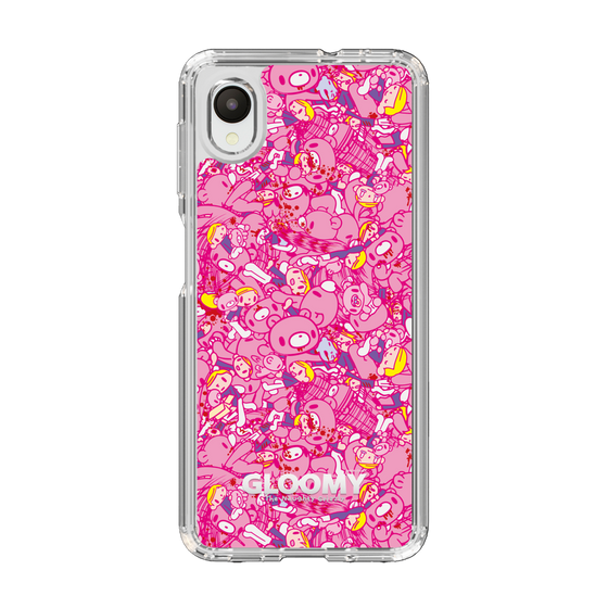 Slim Protection Case［ Gloomy - Pattern - Pink ］