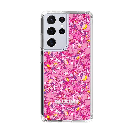 Slim Protection Case［ Gloomy - Pattern - Pink ］