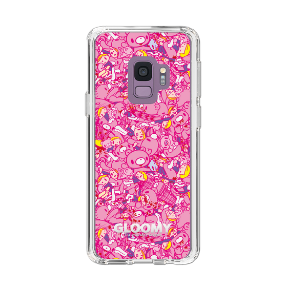 Slim Protection Case［ Gloomy - Pattern - Pink ］