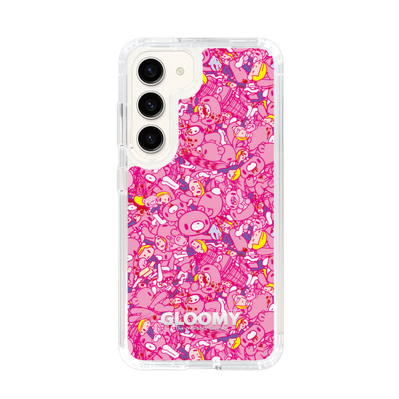 Slim Protection Case［ Gloomy - Pattern - Pink ］