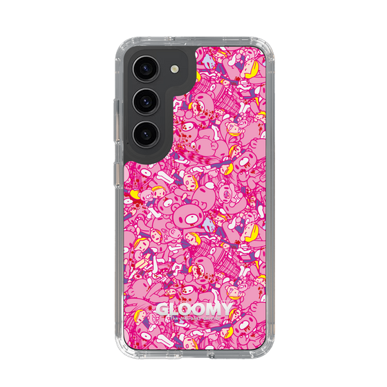 Slim Protection Case［ Gloomy - Pattern - Pink ］