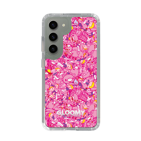 Slim Protection Case［ Gloomy - Pattern - Pink ］