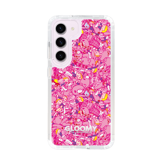 Slim Protection Case［ Gloomy - Pattern - Pink ］
