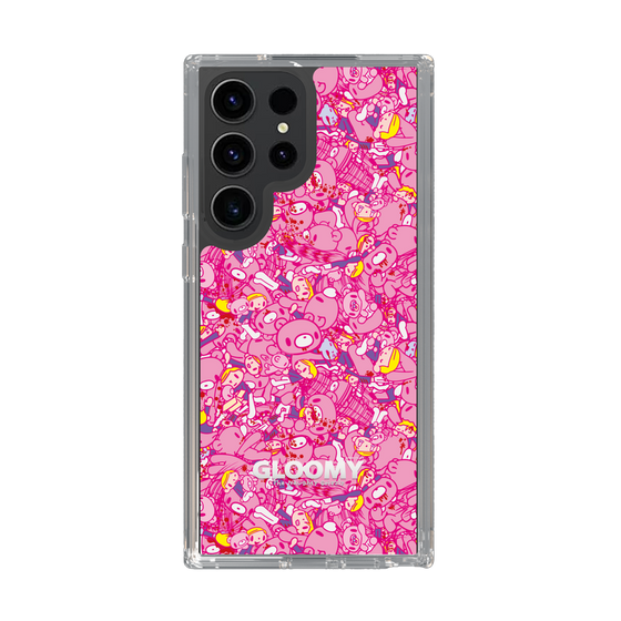 Slim Protection Case［ Gloomy - Pattern - Pink ］