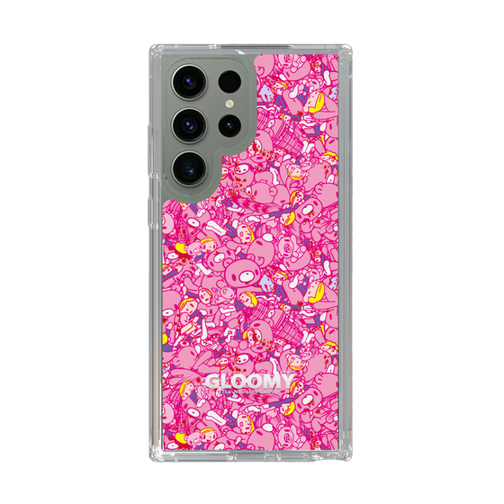 Slim Protection Case［ Gloomy - Pattern - Pink ］
