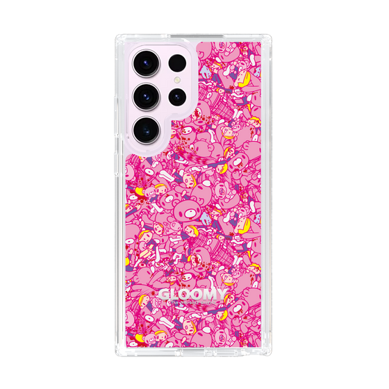 Slim Protection Case［ Gloomy - Pattern - Pink ］