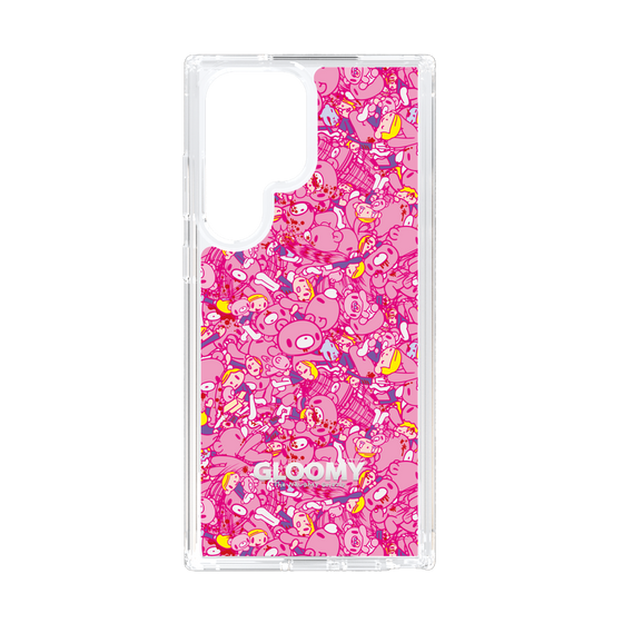 Slim Protection Case［ Gloomy - Pattern - Pink ］