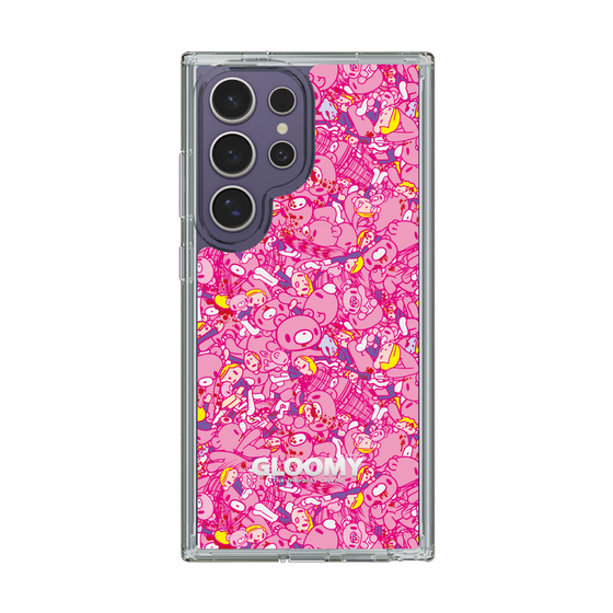 Slim Protection Case［ Gloomy - Pattern - Pink ］