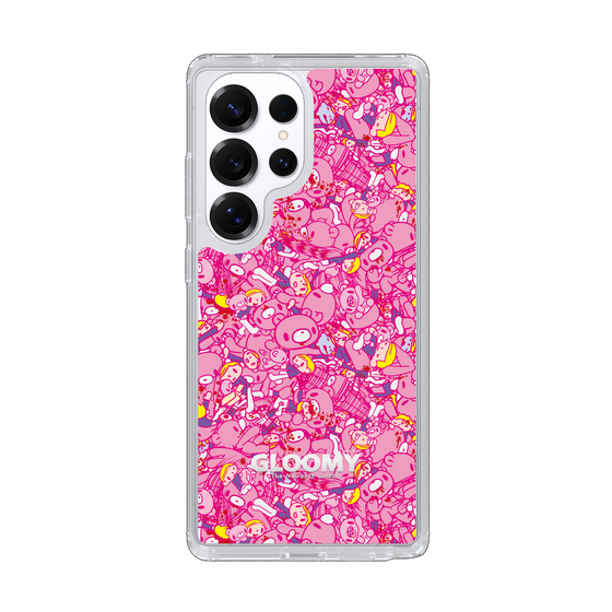 Slim Protection Case［ Gloomy - Pattern - Pink ］